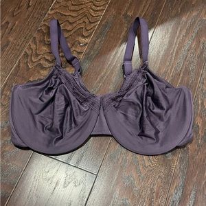 Wacoal 855213 Perfect Primer Full Figure Underwire Unlined Bra US Size 38DD